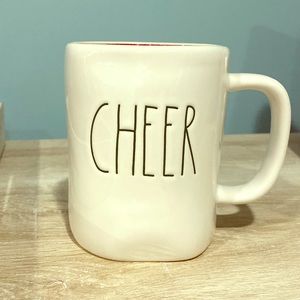 Rae Dunn CHEER Coffee Mug 2019 Holiday Mug